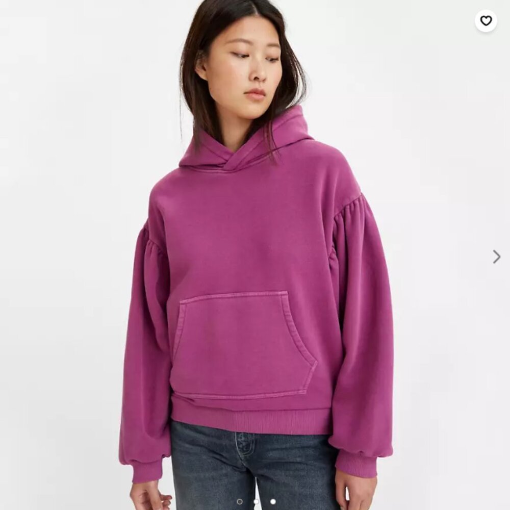 NWOT Levis Shirring Hoodie